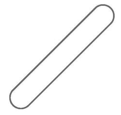 IKA X5 Magnetic stirring bar, round, 80x10 mm, Quantity: Pack of 5