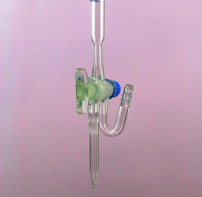 Jaytec Glass Burette with Two Way Stopcock and Glass Key Type Two way