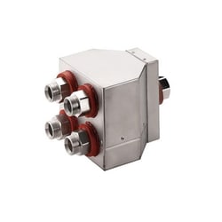 Julabo Isolated Quad Distributing Adapter 1x M30 x 1.5 F to 4 x M30 x 1.5 M | Buy Online | Julabo&trade; | Fisher Scientific