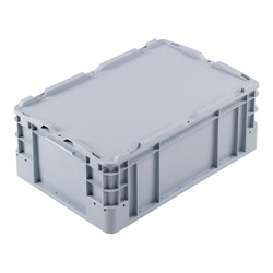 Kappes Systeme Lid for Euro transport boxes, grey, 600 x 400mm, Quantity: