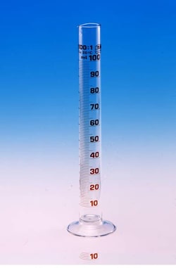 Hecht Karl Kunststoffzylinder mit rundem Boden | Buy Online | Hecht Karl&trade; | Fisher Scientific