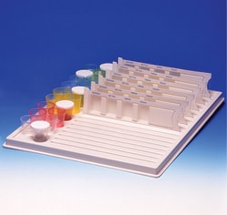Karl Hecht Medicine tray made of plastic, white, Quantity: Each