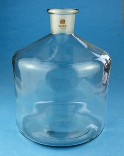 Karl Hecht Bottleswithcut NS 29/32 clear glass, 2000ml, Quantity: Each