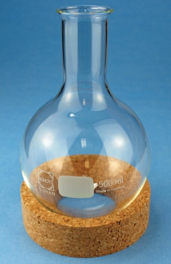 Karl Hecht Rundkolben aus DURAN, Enghals 100 ml, Quantity: Varje