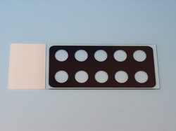 Karl Hecht X100 Diagnostic slides 10 counting fields, approx., Quantity: