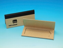 Karl Hecht Specimen folders with lid, for 1 slide, Quantity: Each