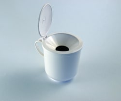 Karl Hecht Spuckbecher aus Polypropylen 410 ml, Quantity: Each