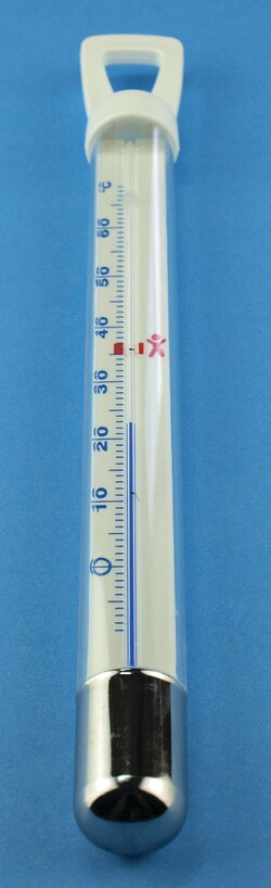 Karl Hecht Cylindrical bath thermometer 27cm, Quantity: 1 pièce