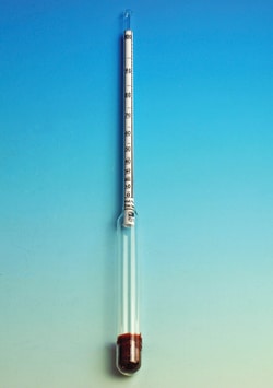 Karl Hecht Alcoholometer according to Richter and Tralles, Quantity: 1