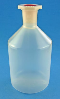 Karl Hecht Narrow neck Polypropylene steep breast bottles, 250, Quantity: