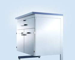 Koettermann Mobile cabinet, w600 mm, h590 mm, d516 mm,1 drawer h150 mm,