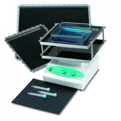 Labnet GYROTWISTER ADJUSTABLE WITH 30 X 30 CM NON-SLIP PLATFORM, EU/UK-plug,