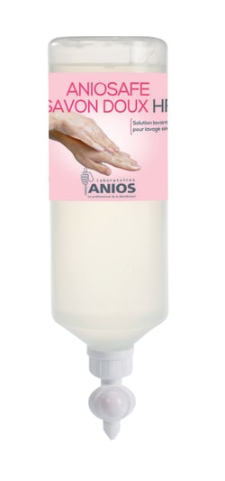 Laboratoires Anios X12 1L ANIOSAFE SOFT SOAP airless, Quantity: paquete