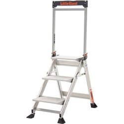 Manutan Step Ladder - 3 Wide Steps - Little Giant Jumbo Step, Quantity: