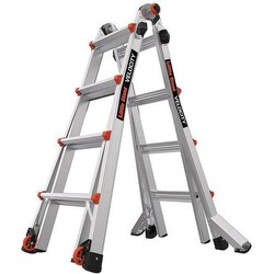 Manutan A Frame/Extension Ladder - 4 Rung - Little Giant Velocity, Quantity: