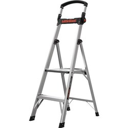 Manutan Light Step Ladder - 2 Treads - Little Giant Xtra-Lite Plus, Quantity: