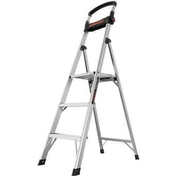Manutan Light Step Ladder - 3 Treads - Little Giant Xtra-Lite Plus, Quantity: