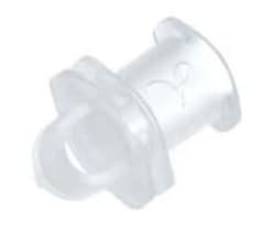 Masterflex X25 Female luer cap with tether loop, Quantity: Pack of 25