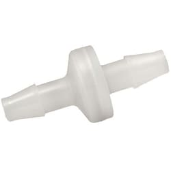 Masterflex Masterflex PVDF and Viton® Barbed Check Valve, 1/4-inch; 6/Pk,