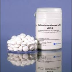 Medicago X50 Carbonate bi-carbonate 0.05% azide, 100ML/tabl, Quantity: