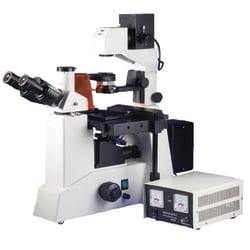 Medline Scientific Inverso-TC Trinocular Inverted Microscope With Epi-Fluorescence