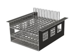 Memmert Rack for 90 tubes dia. 18mm for shaking device, for WNB22, Quantity: