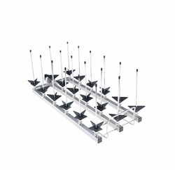 Miele A301/2 Tray for lab bottles 3x6, Quantity: Each