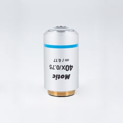 Motic CCIS® Plan FLUOR objective PL UC FL 40X/0.75/S (WD=0.7mm), Quantity: