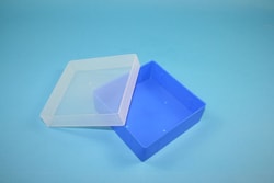 National Lab Eppi Box 45/1X1 Without Divider, Neon-Blue, Height 45-53mm