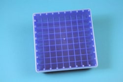 National Lab EPPI Kryobox 45, Polypropylen, 9 x 9-Gitter 81 (Röhrchen mit 13 mm Durchmesser) | Buy Online | National Lab | Fisher Scientific