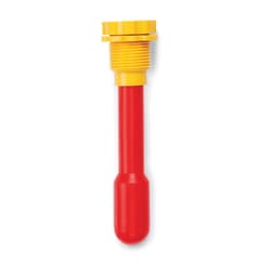 New Pig Pop-Up Drum Fill Gauge, 13cm x 2.5cm, Red/Yellow, Quantity: 1 Stück