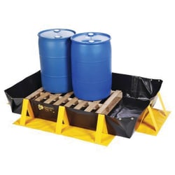 New Pig Collapse-A-Tainer Spill Containment Berm, 183cm Lx 122cm W x 30cm