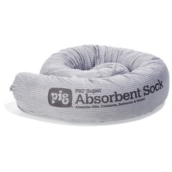 New Pig X24 Super Absorbent Socks, Absorbs 91.2 L/Box, Quantity: Pack of