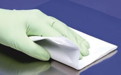 Ansell BioClean Oryx Wipe BOWB 12 Non-Sterile Polycellulose Wipe