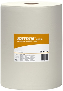 Nordvlies KATRIN cleaning paper roll Basic L2 1000, 2x18 g/sqm, app. 22x38