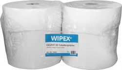 Nordvlies WIPEX GIGANT 30 toilet paper, 2x16 g/sqm, 350 m length, Zellstoff,
