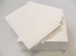Nordvlies WIPEX fleece wipes AIRLAID MB, 70 g/sqm, app. 30x38 cm, z-folded,