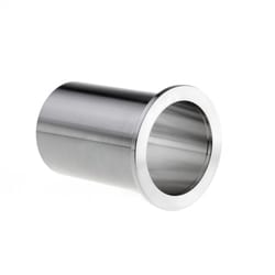 Leybold Welding flange with pipe socket, DN 16 KF, long, Quantity: Each