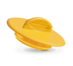 Poeppelmann X100 Grip plug/GPN315/yellow GS34, Quantity: Pack of 100