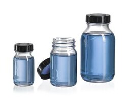 Pohli wide-necked glass flask, Quantity: 1 Stück