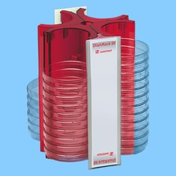 Sarstedt DISH RACK RED 52 POSITIONS, Quantity: 1 Stück
