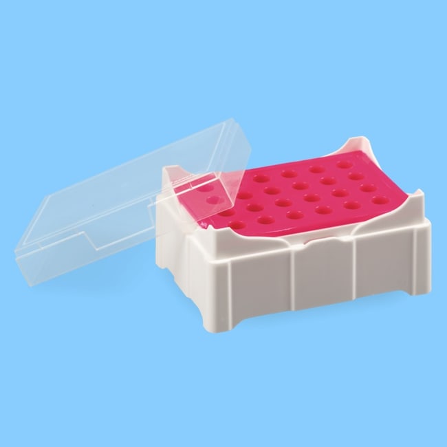 Sarstedt IsoFreeze MCT Rack With Lid 24 well Format Colour Change sarstedt-isofreeze-mct-rack-with-lid-24-well-format-colour-change