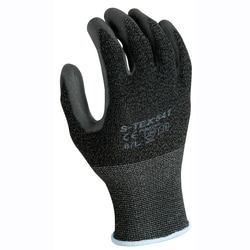 SHOWA SHOWA S-TEX 541 Black Polyurethane Gloves Large | Buy Online | SHOWA | Fisher Scientific
