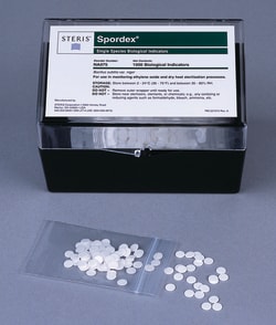 Steris Corporation X100 Spordex Biological indicator disc, Quantity: Pack