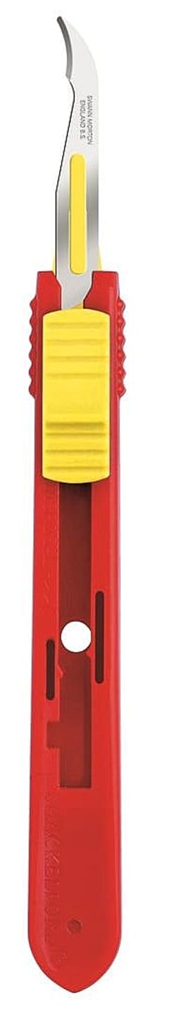 Swann Morton X25 Stitch Cutter Retractable Scalpel Stainless Steel Sterile,