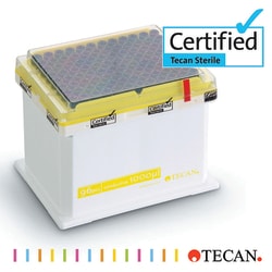 Tecan X3840 Diti robotic tips 1,000µL Tecan yellowSBS-format box LiHa disposable,