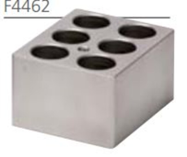 Techne™ DriBlock™ Aluminum Heating Block Insert 6 X 24 mm, 48 mm deep