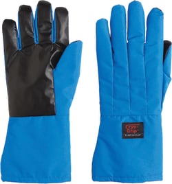 Tempshield 1 Pair Waterproof Cryo-Grip Gloves, Mid-Arm, XXX-Large, Blue,