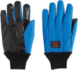 Tempshield 1 Pair Waterproof Cryo-Grip Gloves, Wrist, X-Large, Blue, Quantity: