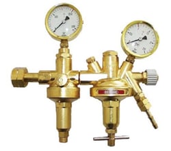 Thermo Scientific CO2 gas regulator, 2-stage gas tank, Quantity: Each